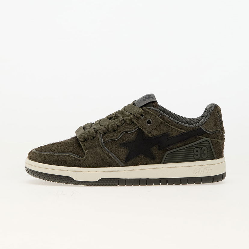 Sneakers og sko BAPE BAPE Sk8 Sta 3 Grøn | 001FWK802312LBLK