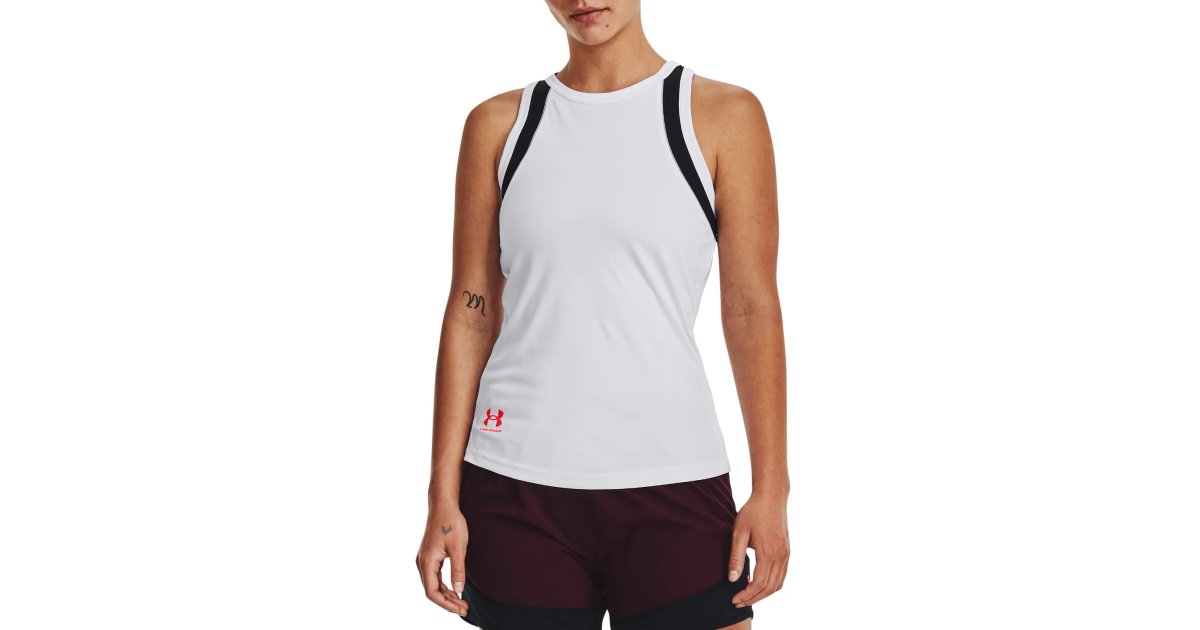 Tanktop Under Armour UA Accelerate Hvid | 1373526-101, 1