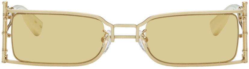 Solbriller Feng Chen Wang Feng Chen Wang Bamboo Sunglasses Metalisk | SSE-WS01-BRG