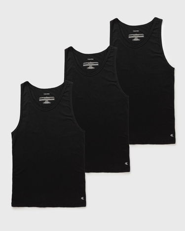 Tanktop CALVIN KLEIN Calvin Klein Cotton Micro Stretch Tank Top, 3-Pack Sort | LV00NB4184UB1, 0