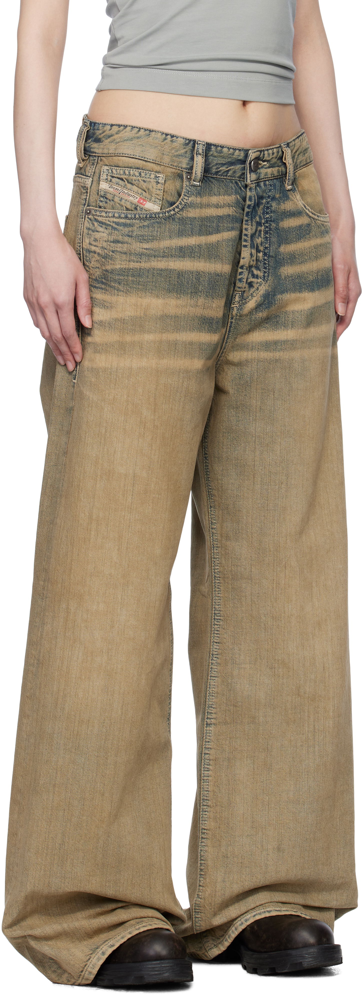 Jeans Diesel Diesel 1996 D-Sire Relaxed Jeans Brun | A06925 09L49, 1