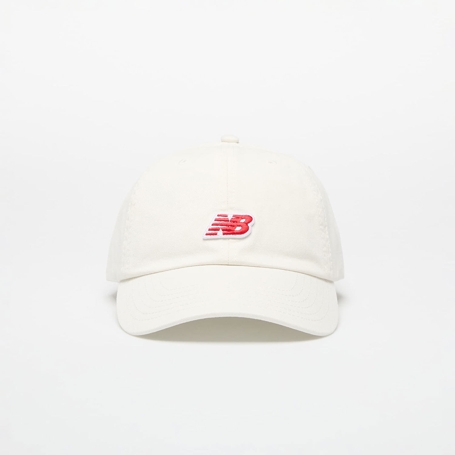 Kasket New Balance 6 Panel NB Patch Logo Hat Hvid | LAH51013SST, 0