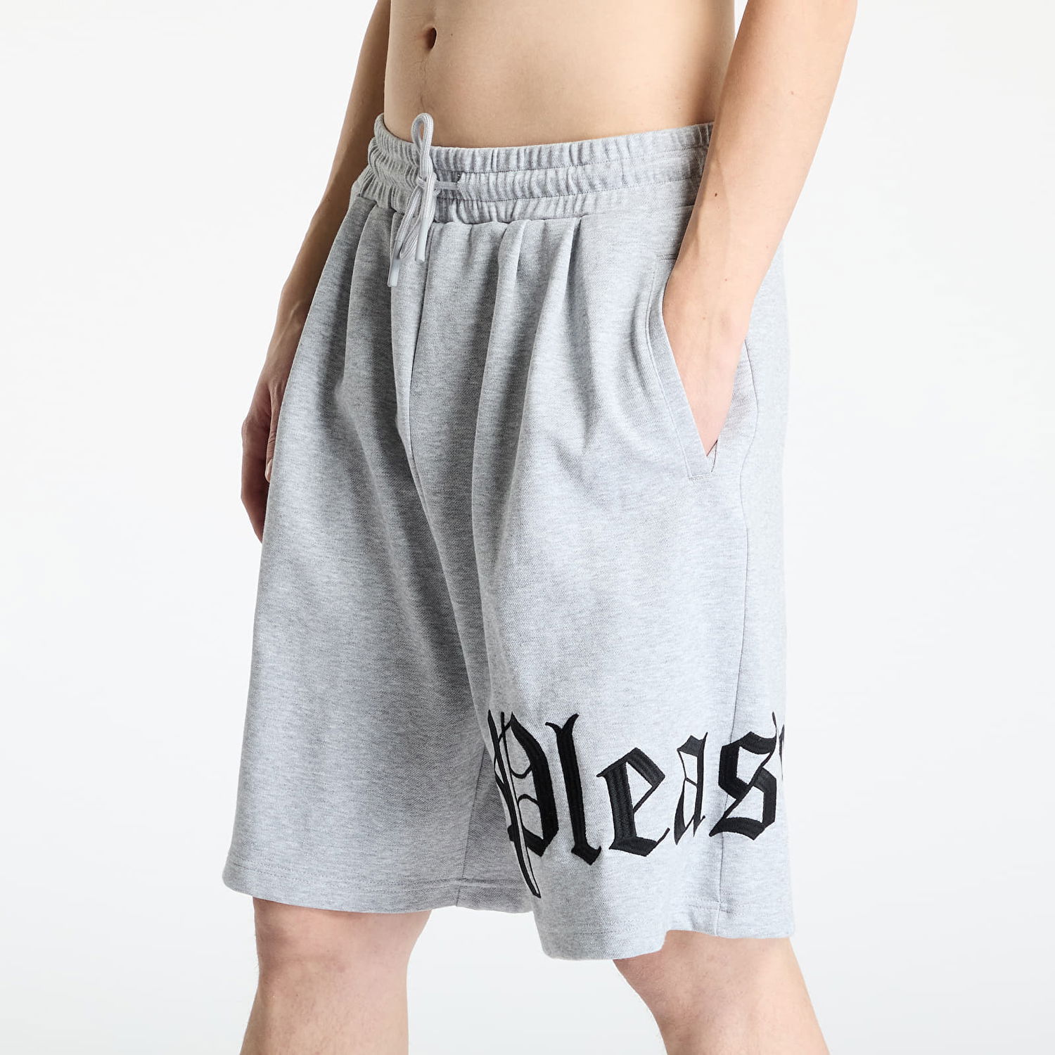 Shorts Pleasures Pleasures Oe Wide Shorts Grå | P25SP035 GREY, 1