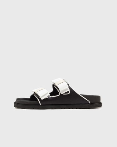 Sneakers og sko Birkenstock Become Berlin Arizona Satin Bows Slides Sort | 1031765, 1
