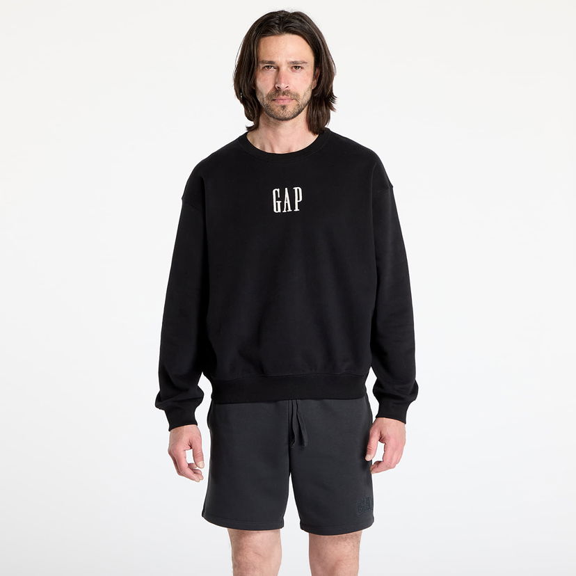 Sweatshirt GAP Corp Logo Crew Sweatshirt Sort | 648026-10