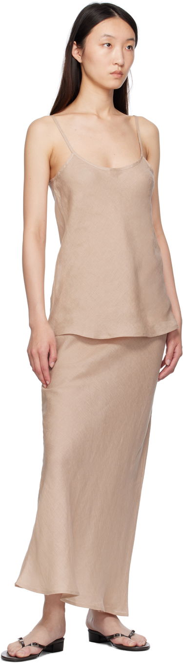Tanktop Baserange Baserange Dydine Linen Camisole Beige | TODY-LI-SU25, 3