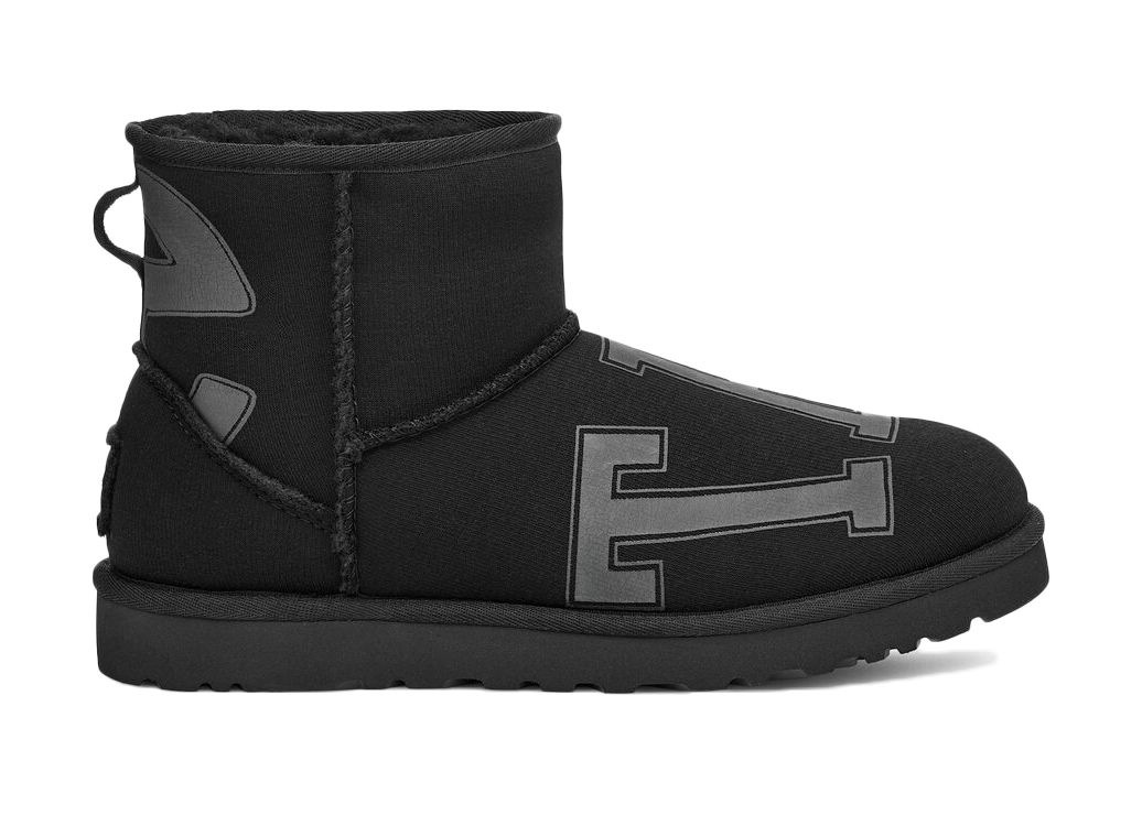 Sneakers og sko UGG Telfar x Fleece Mini Boot "Black" Sort | 1131290-BLK, 0
