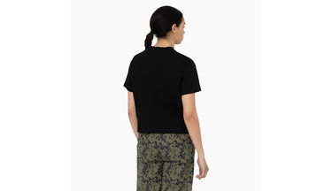 Crop top Dickies Oakport Cropped T-Shirt Sort | DK0A4Y8L-BLK, 3