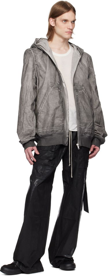 Bomberjakke Rick Owens Rick Owens DRKSHDW Hollywood Flight Bomber Jacket Grå | DU01E3772 PF, 3