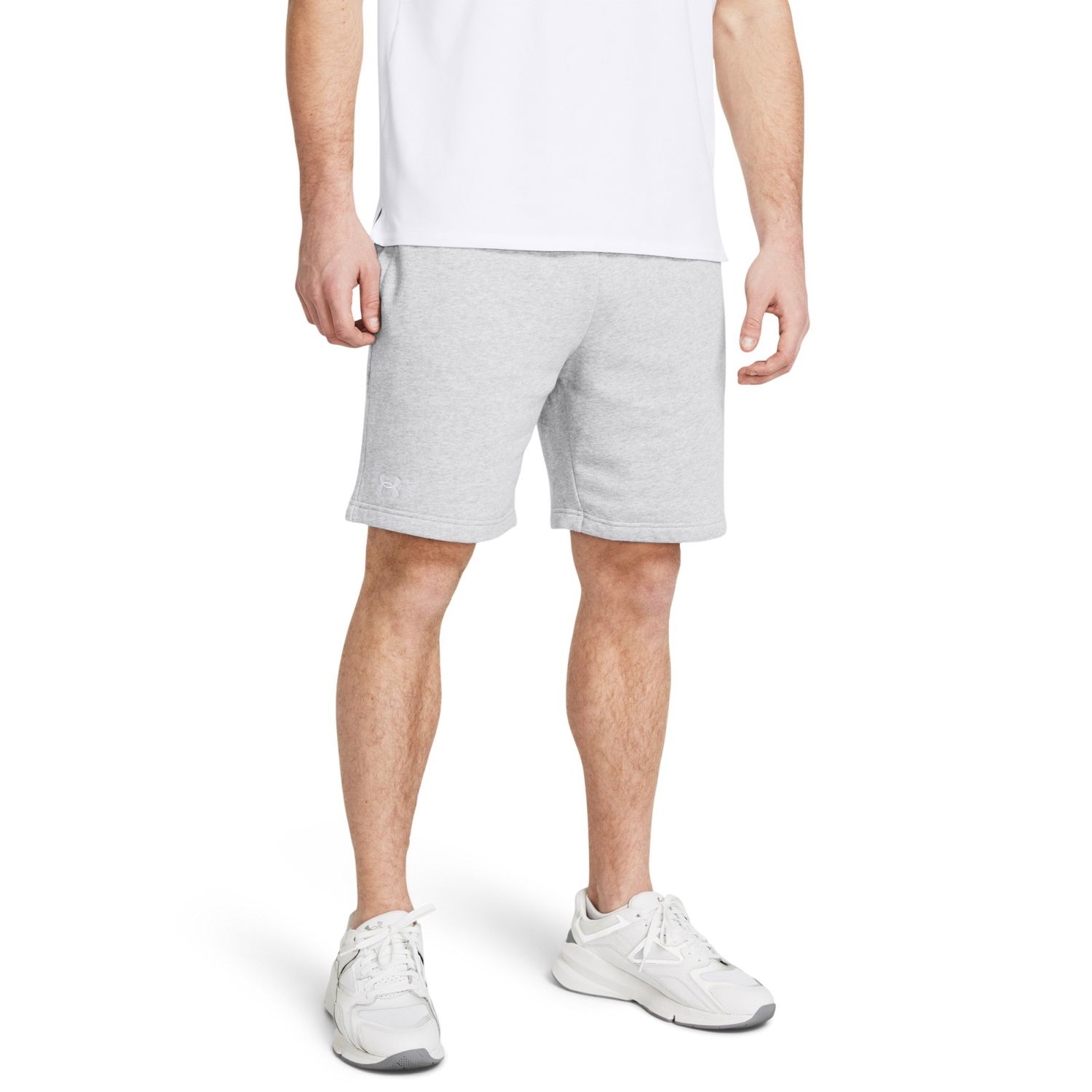 Shorts Under Armour Rival Fleece Shorts Grå | 1379779-011, 1