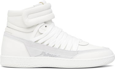 Tøj Balmain Balmain Swan Mid-Top Hvid | EM0VH388LTSU, 0