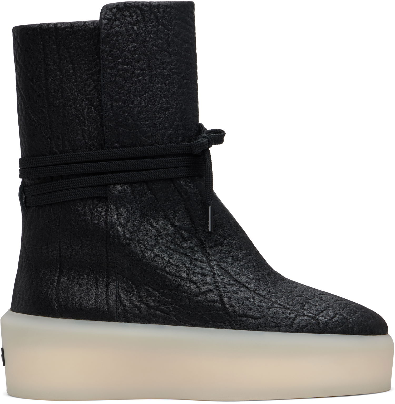 Sneakers og sko Fear of God Pebbled Leather Boots Sort | FG882-109LTH, 0