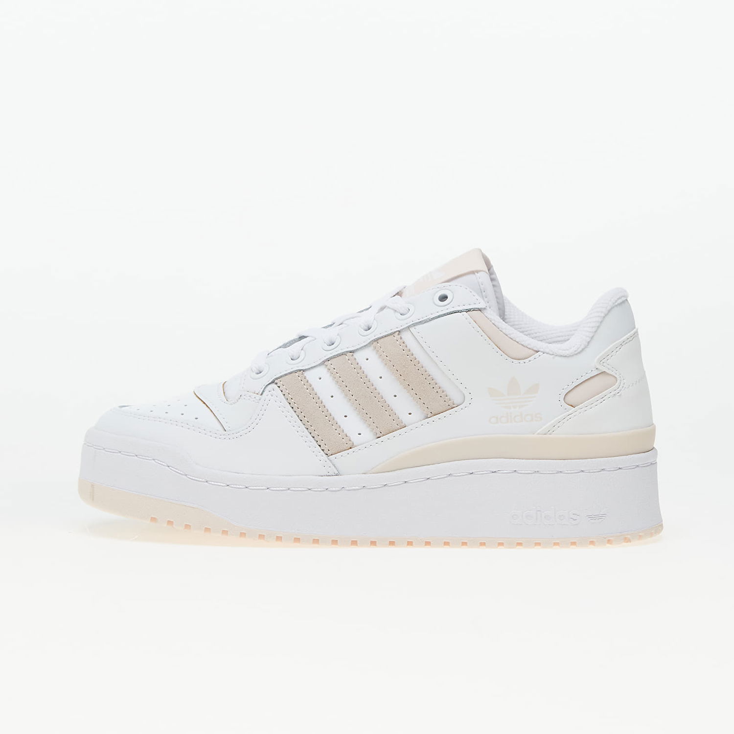 Sneakers og sko adidas Originals adidas Forum Bold Stripes White, Women's low-top sneakers Hvid | ID0407, 0
