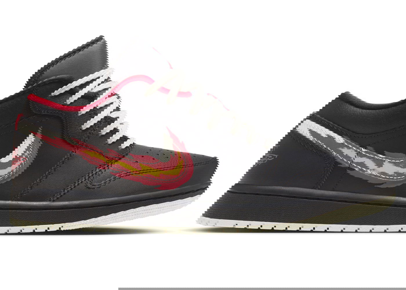 Sneakers og sko Jordan Air Jordan 1 Low SE 'Just Skate Black' Sort | FJ7073-010, 0