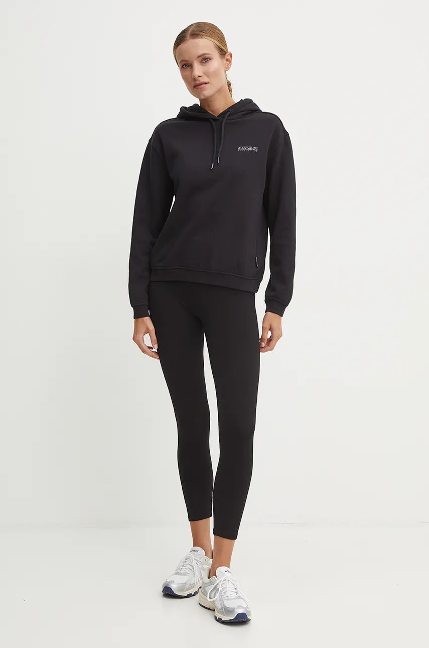Sweatshirt Napapijri B-Blanche Hoodie Sort | NP0A4HYP0411, 1