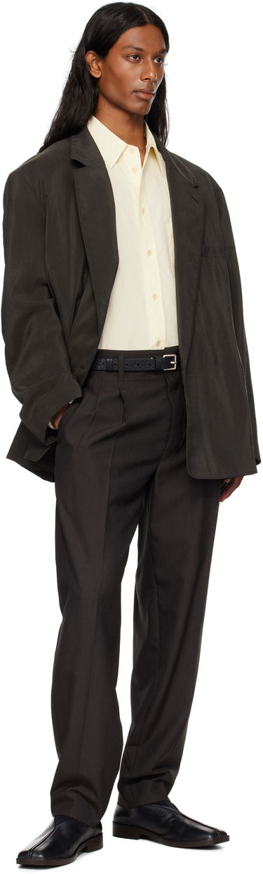 Jakke LEMAIRE Lemaire Soft Double-Breasted Blazer Sort | JA1076 LF1308, 3