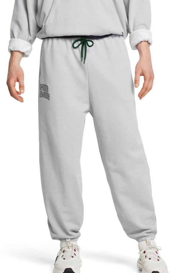 Joggingbukser Under Armour UA Icon HWT Terry OS Pant Grå | 1386551-011, 0