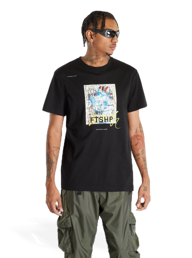 T-shirt Footshop Martin Lukáč x Colouring Outside The Lines Sort | FTSHP_302