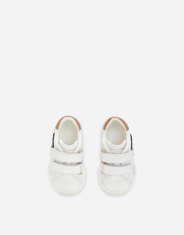 Sneakers og sko Dolce & Gabbana Portofino First Steps Hvid | DN0195AA63189662, 3