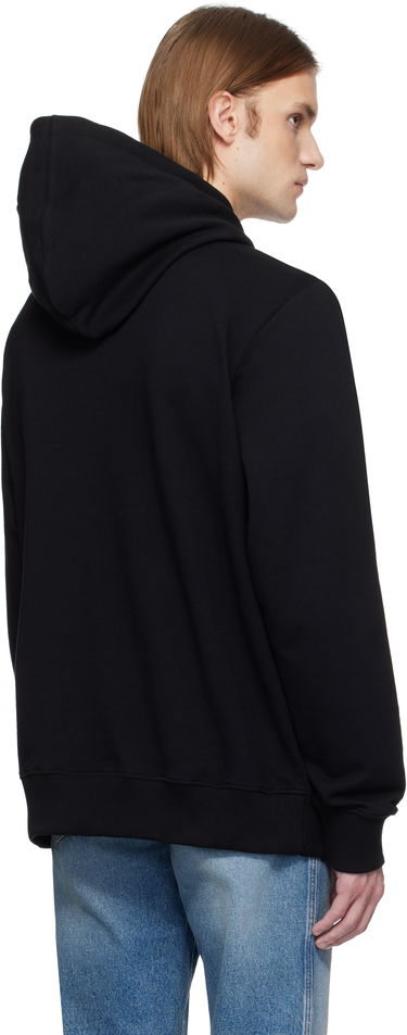 Sweatshirt Balmain Balmain Universe Logo and Planet Print Hoodie Sort | EH0JT047GE78, 2