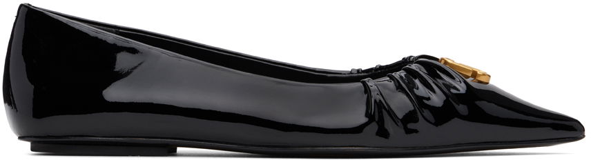 Tøj Marc Jacobs Marc Jacobs 'The Ali' Ballerina Flats Sort | 2F4FFL001F08, 0