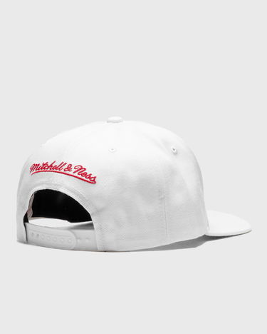 Kasket Mitchell & Ness 1991 Chicago Bulls Champs Snapback Hvid | 195563198049, 1