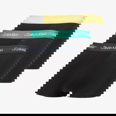Boksere CALVIN KLEIN Cotton Stretch Low Rise Trunk 3 Pack Sort | U2664G CA9, 0