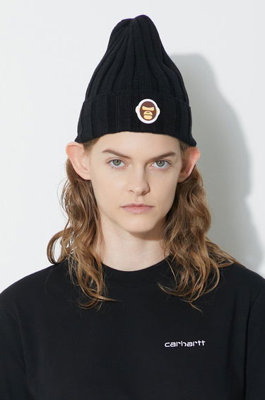 Beanie AAPE by A Bathing Ape AAPE Basic "Aldo" Badge Beanie Sort | AHT5245, 3