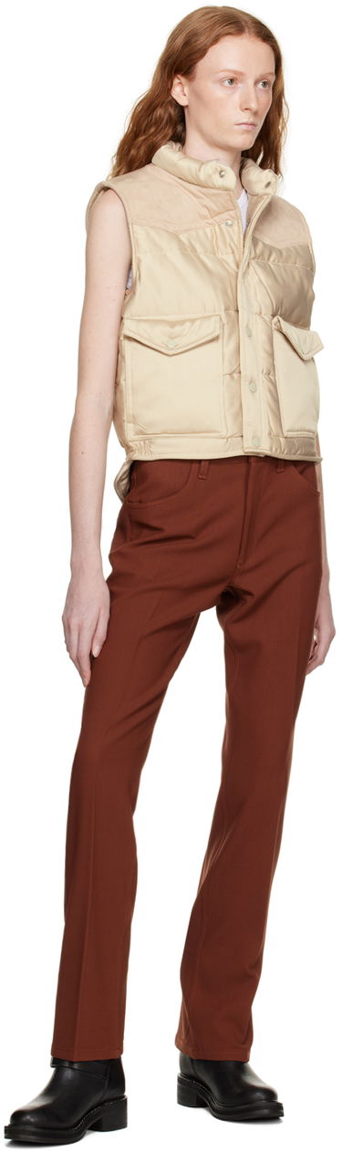 Vest rag & bone Erica Puffer Vest Beige | WAW22H2019PY19, 3