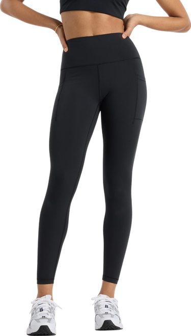 Leggings New Balance New Balance Sleek Pocket High Rise Legging 25" Sort | wp5126-8bk, 0