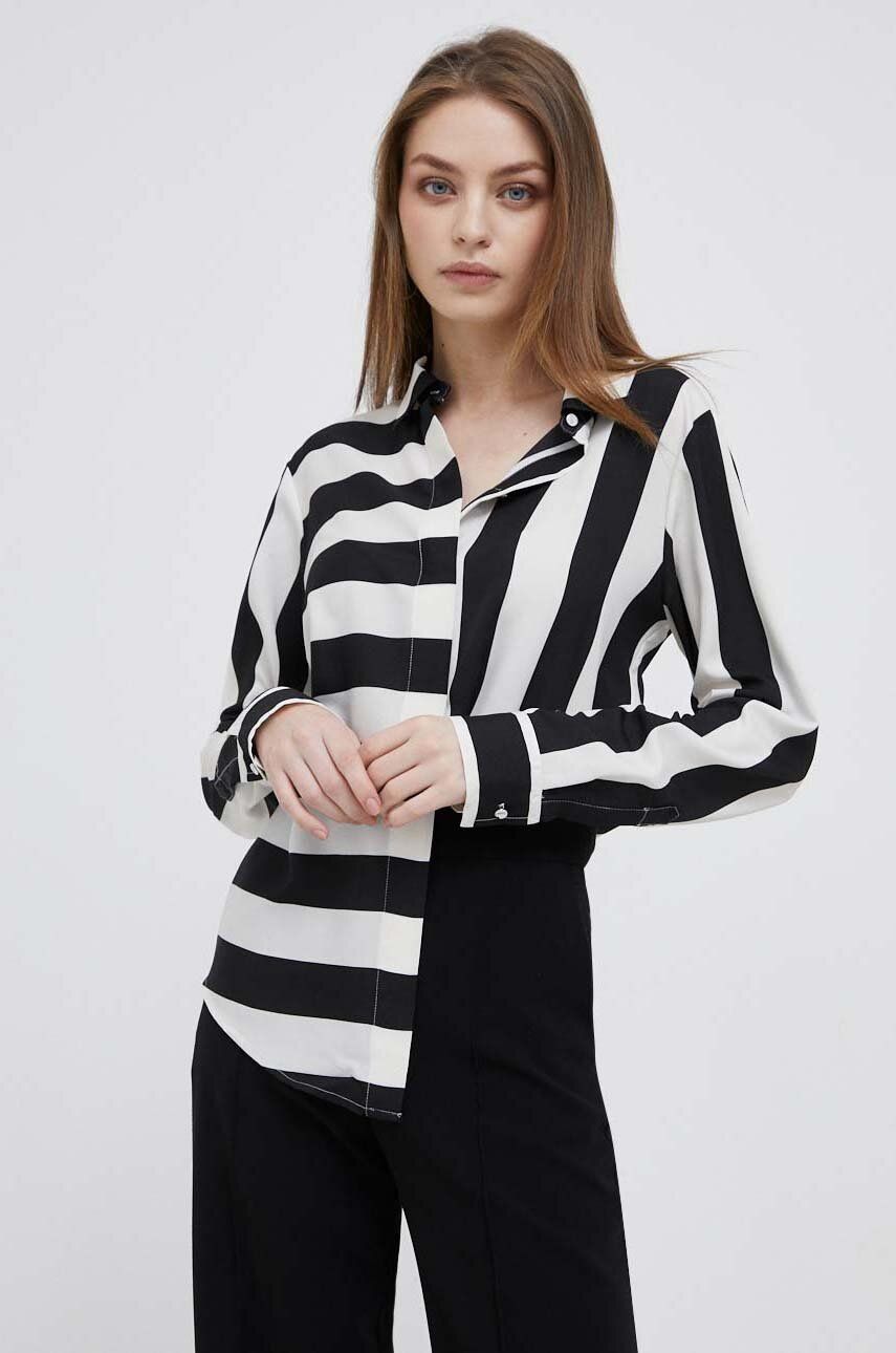 Skjorte DKNY Mixed Stripe Button Up Shirt Flerfarvet | P8RM6501, 0