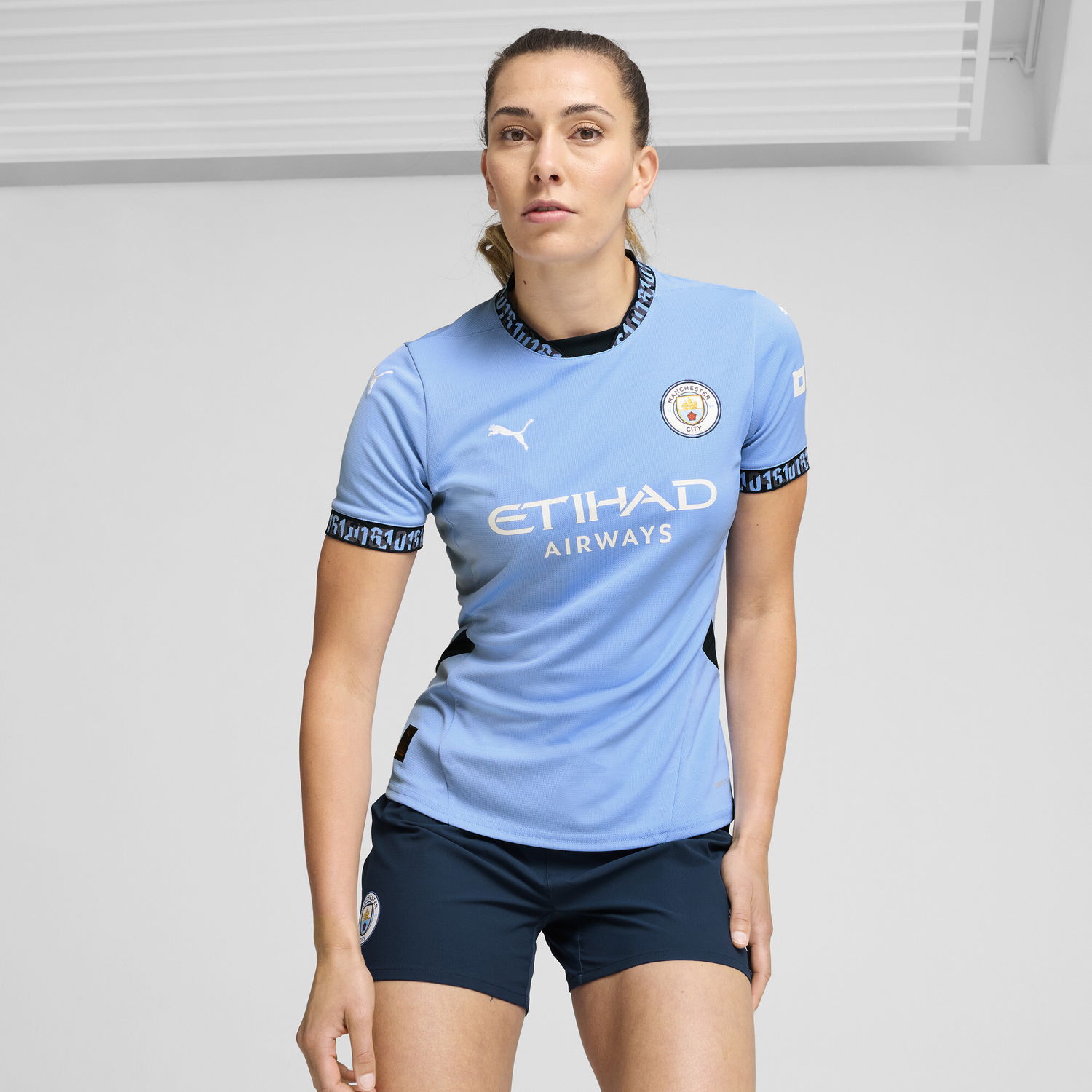 T-shirt Puma Manchester City 24/25 Women's Home Jersey Blå | 775077_01, 0