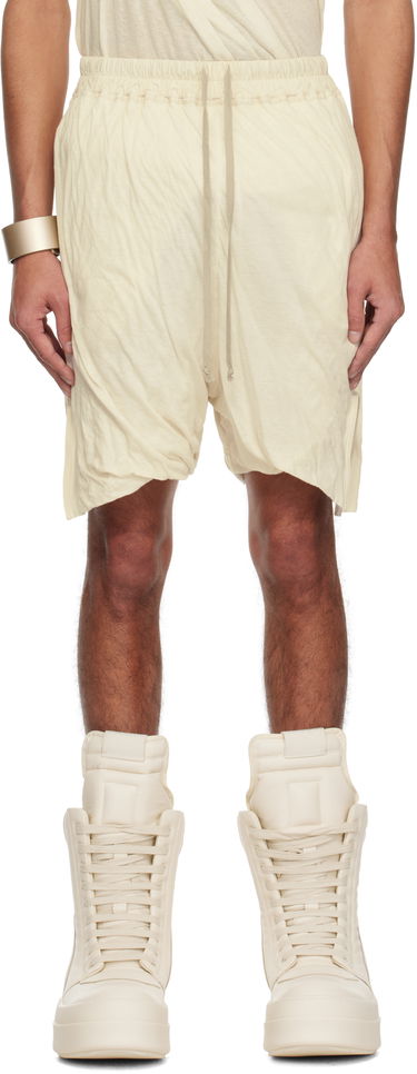 Shorts Rick Owens Rick Owens Hollywood DBL Long Boxers Shorts Beige | RR01E5304 UCDB, 0