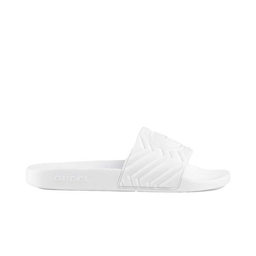 Sneakers og sko Gucci Matelasse Slide Hvid | 601041 JD600 9014