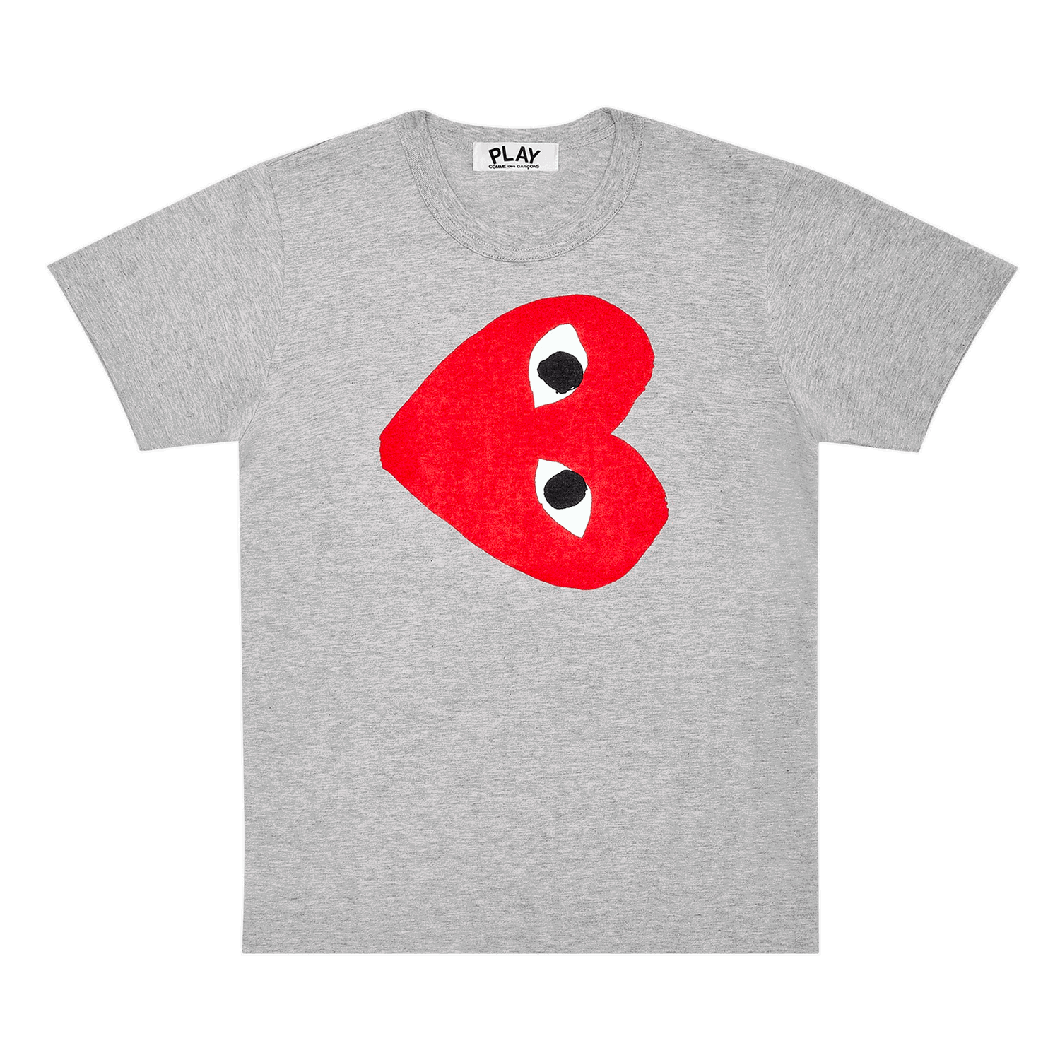 T-shirt Comme des Garçons Play Red Heart T-Shirt Grå | AZ T264 051 1, 0