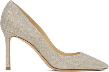 Sneakers og sko Jimmy Choo Jimmy Choo Romy 85 Glitter Heels Metalisk | ROMY 85 DGZ, 0
