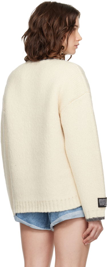 Sweater Ksubi Ksubi Moment Knit Sweater Hvid | WPF25KW001, 2