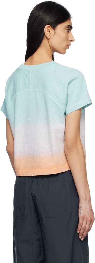 Crop top A.P.C. ASICS Edition Cloud Dip Dye Cropped T-Shirt by A.P.C. Turkis | COEAV-F26482, 2