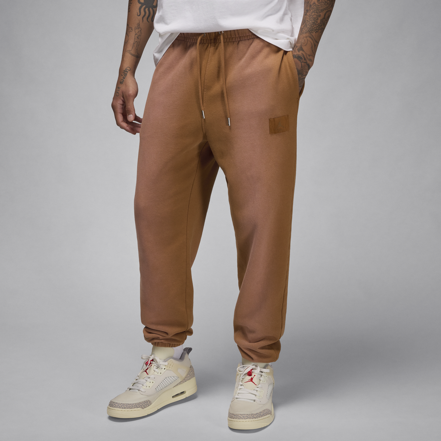 Joggingbukser Jordan Jordan Flight Fleece Brun | FV7253-228, 0