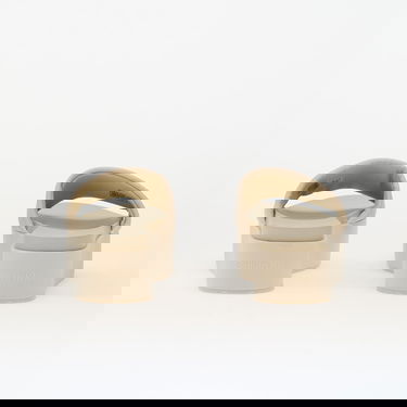 Sneakers og sko CALVIN KLEIN Flatform Sandal Slid Beige Beige | YW0YW01791 AEO, 4
