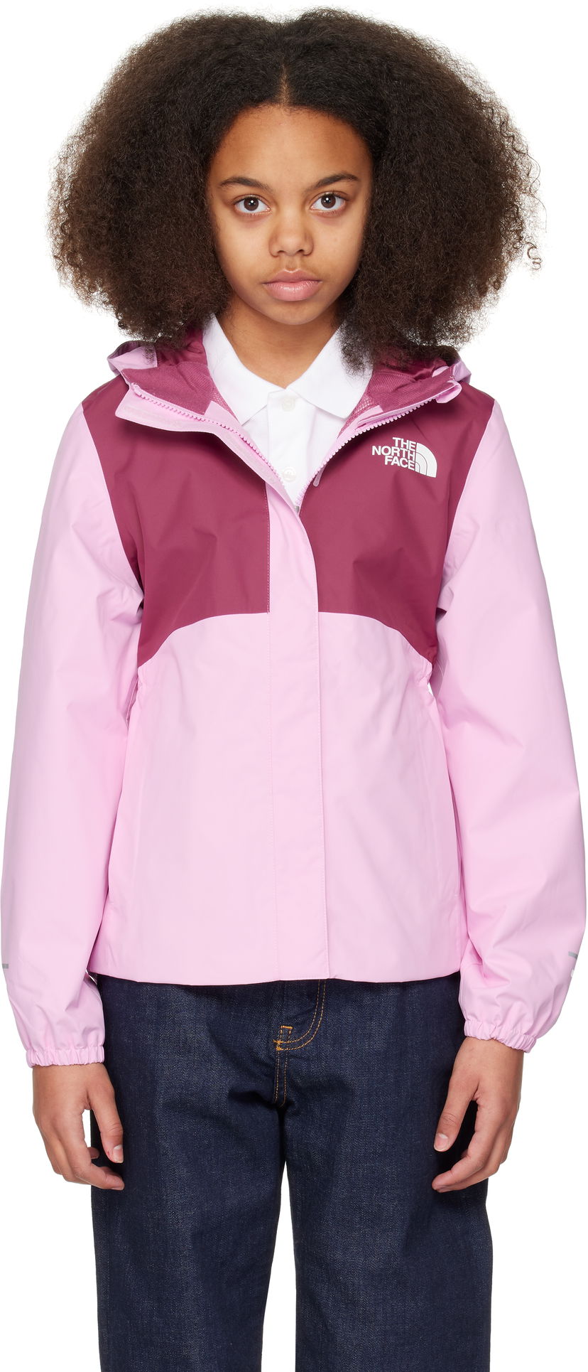 Vindjakke The North Face Antora Rain Jacket Lyserød | NF0A8A49