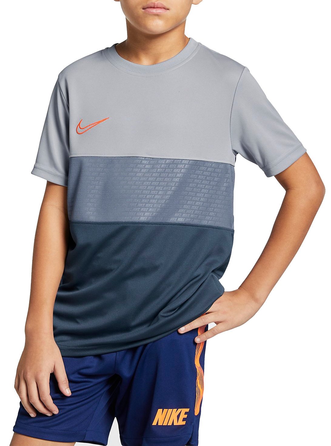 T-shirt Nike Nike Dry Academy Short Sleeve T-Shirt Grå | ao0740-012, 0