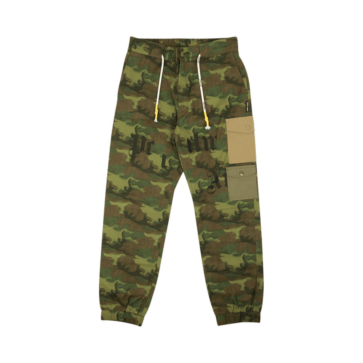 Cargo bukser Palm Angels Camo Cargo Pants Grøn | PMCA085R21FAB0018556, 0