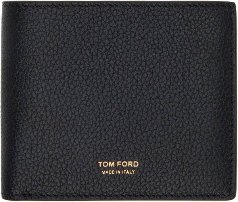Tegnebog Tom Ford Grain Leather Classic Bifold Wallet Sort | Y0278-LCL158G
