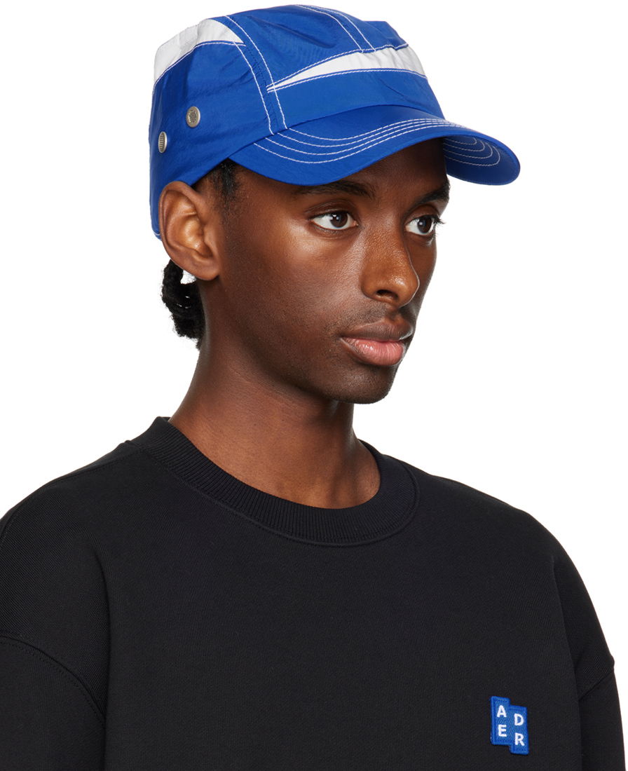 Kasket ADER ERROR Contrast Stitch Cap Blå | BN01SSHW0202BL, 1
