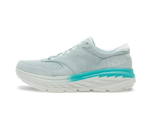Løbe Hoka One One Bondi L Suede "Blue Glass" W Blå | 1122572-BGAT
