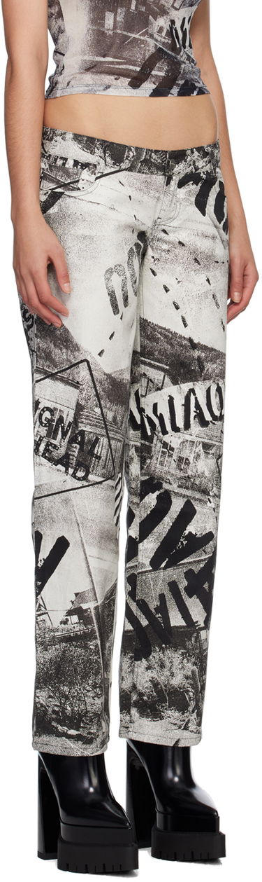 Jeans Miaou Miaou Atlas Printed Trousers Flerfarvet | 1023SCEYR, 1