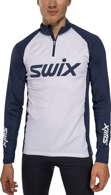 Sweater SWIX Swix RaceX Dry Half Zip Top Hvid | 10099-23-20000, 0