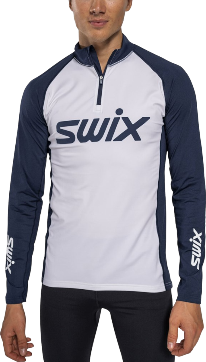 Sweater SWIX Swix RaceX Dry Half Zip Top Hvid | 10099-23-20000