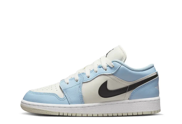 Sneakers og sko Jordan Air Jordan 1 Low "Ice Blue" GS Blå | 554723-401, 4